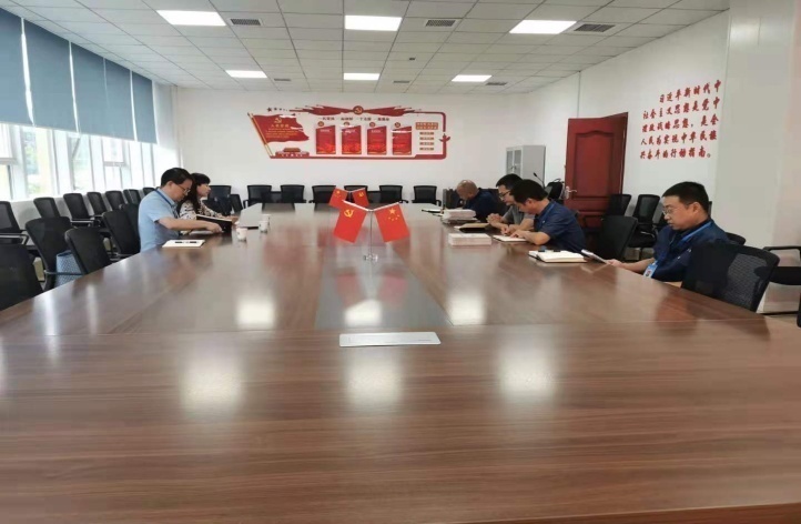 集團公司黨委委員、紀委書記聶小平帶隊開展聯(lián)系基層工作