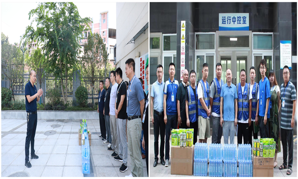 奮戰(zhàn)一線保供水，夏送清涼沁人心